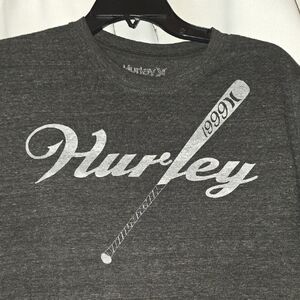*Hurley Charcoal Gray Graphic Tee